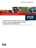BS EN ISO 13588-2019 Ultrasonic Testing - Use of Automated PAUT Technology