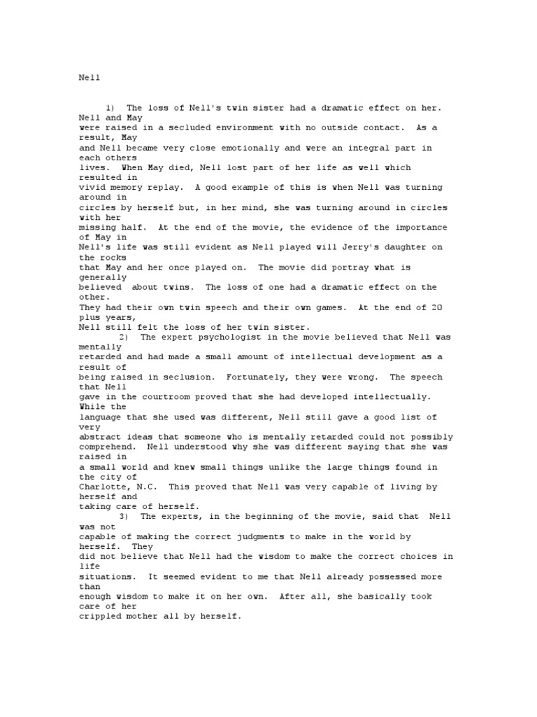 Reflection paper about intellectual disability picture