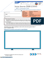 Lembar Kerja Peserta Didik (LKPD) : Bab 9. Penyajian Data