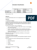 Standard 7.2 Information Classification
