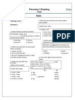 12princeton2 - Reading Test