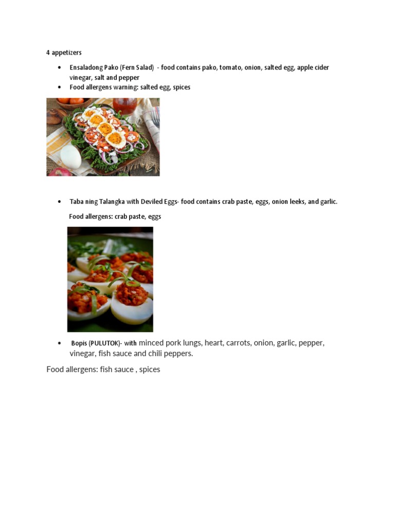 Kapampangan Food | PDF | Sauce | Food And Drink Preparation