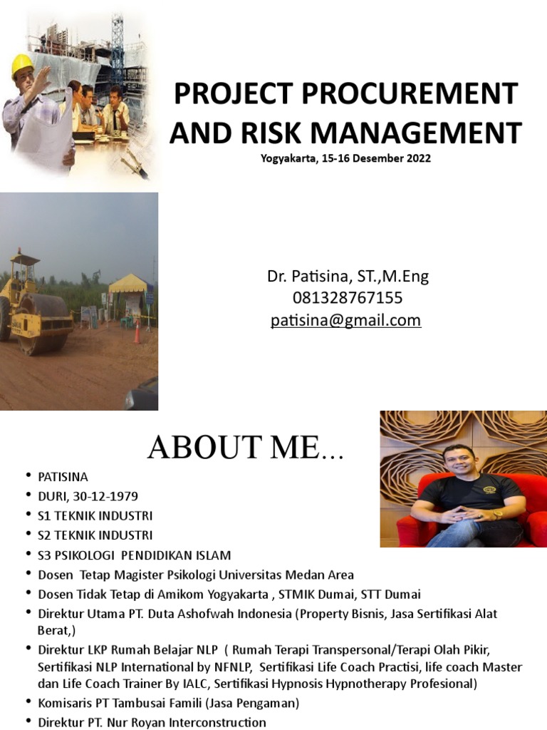 Project Procurement & Risk Management Guide | PDF