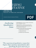 Analyzing Qualitative Data PDF