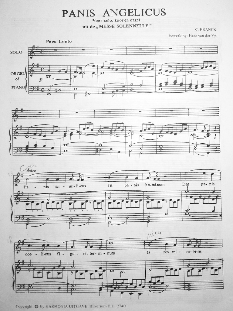 Panis Angelicus | PDF