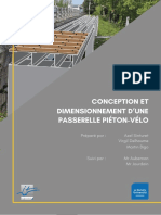 Conception Et Dimensionnement D'Une Passerelle Piéton-Vélo: Étude de C A S 2 0 2 3