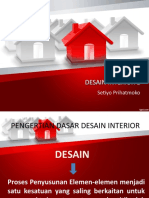 Pengertian Dasar Desain Interior