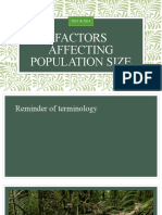 Y13 Factors Affecting Population Size