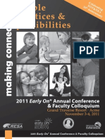 2011 Early On Conference Catalog 