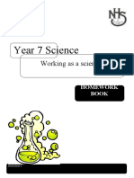 Working As A Scientist HW BOOK