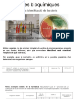 UF2. 3. Proves Bioquímiques Per Identificació de Bacteris