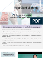 UF2. 4. Pla de Mostreig D'aliments