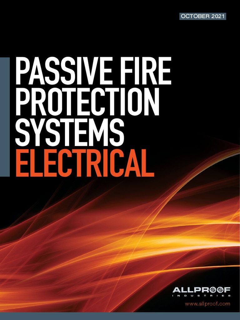 Allproof Passive Fire Protection Guide | PDF | Drywall | Pipe (Fluid ...