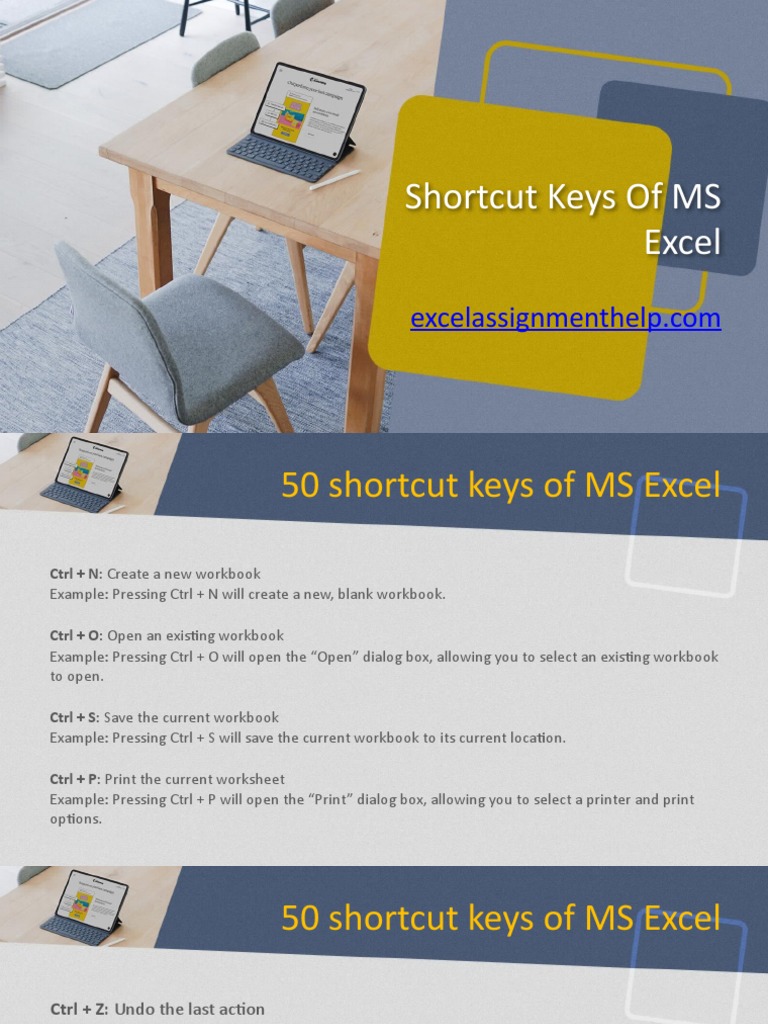 50 shortcut keys of ms excel download free pdf microsoft excel