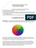 6to Prim. Artes 2teoria Del Color - Paleta de Color