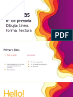 6to Prim. Artes2 Dibujo - Linea Forma y Textura