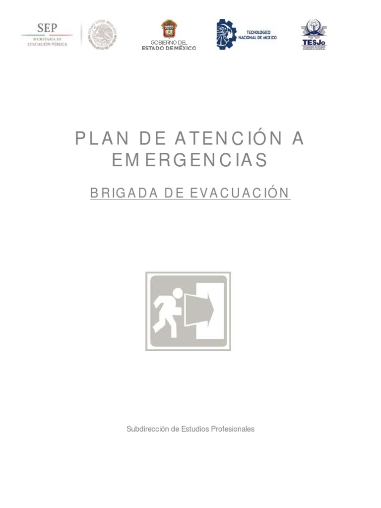 Plan de Atencion A Emergencias Evacuación | PDF | Defensa Civil ...