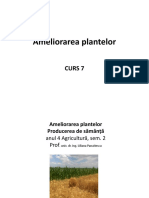 Curs 7 Ameliorarea Plantelor Sem 2