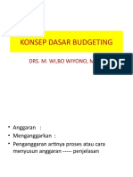 Materi 1 Konsep Dasar Budgeting