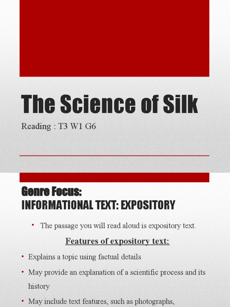 The Science of Silk PDF Silk
