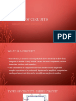 Types of Circuits: Series and Parallel Report