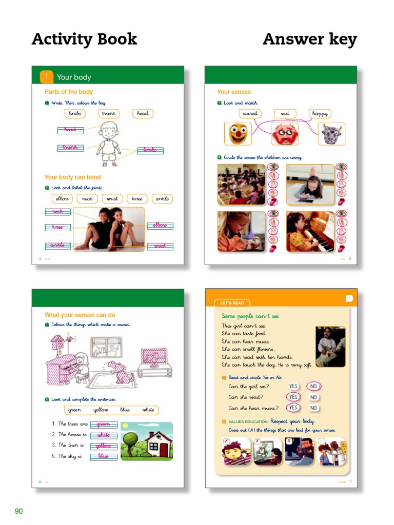 Libro de Actividades - Solucionario | PDF | Recycling | Materials