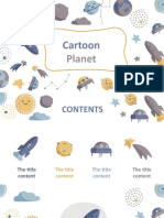 Cartoon Planet Education Presentation