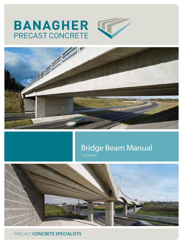 Banagher Precast Bridge Beam Manual | PDF | Bridge | Concrete