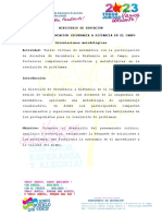 Orientaciones Metodológicas - Taller de Matemática PDF