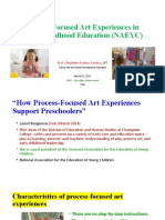 Process Focused Art Experiences in Early Childhood Education