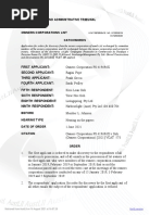 Owners Corporation PS 419696X V Goh Owners Corporations 2021 VCAT 573 1 June 2021 PDF