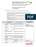 Informe Dirección de Curso para Comisiones 903