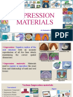 Impression Materials - Basic Recap - 10th September, 2022