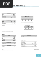 Technical sheet QEP W210 50Hz 3p3.0