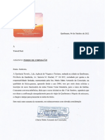 Carta de Inscricao para TravelPort PDF