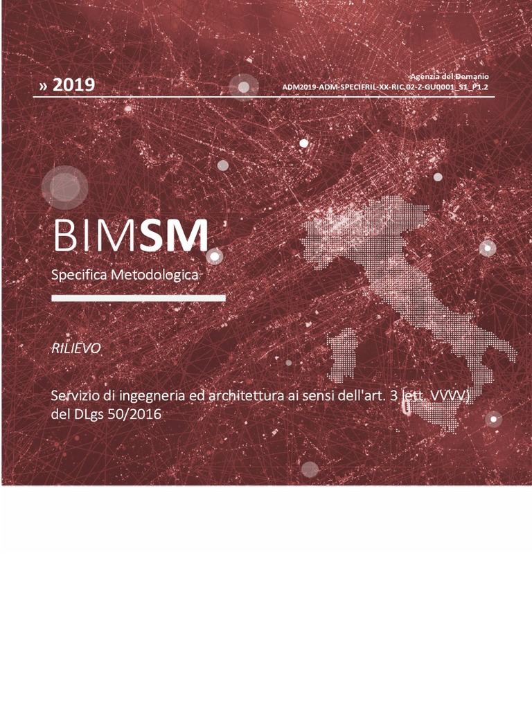 Capitolato BIMSM Specifica Metodologica Rilievo - Teramo | PDF