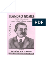 Leandro Gomes - Cordel Sobre Leandro Gomes PDF