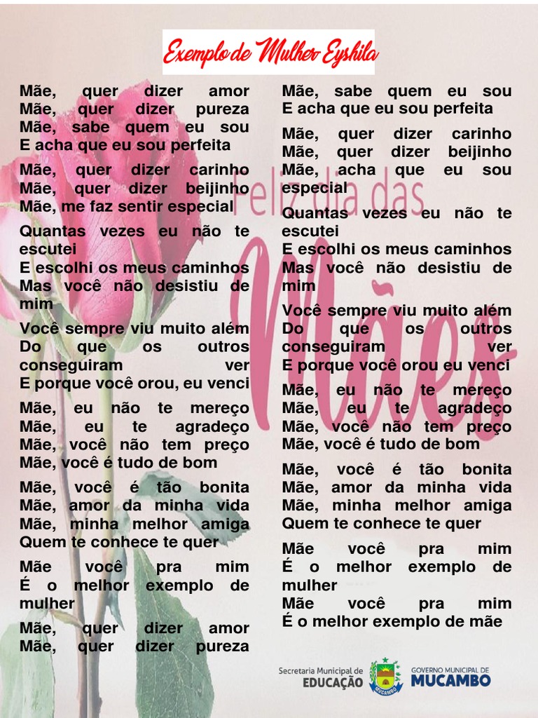 Musica Exemplo de Mulher | PDF