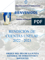 Okok. Rendición de Cuentas 2022 - 2023