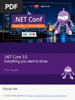 DotnetConf2019HCMC NETCore3