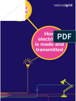 How electricity is generated and transmitted