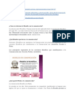 Filosofia de La Comunicación PDF