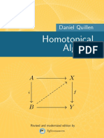 Quillen Homotopical-Algebra