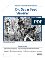 How Sugar Production Fed the Atlantic Slave Trade