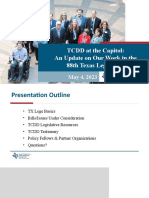 TCDD at The Capitol - Presentation For Committee of The Whole - 05.04.2023