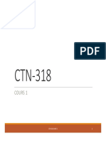 Cours 1 - CTN 318 PDF