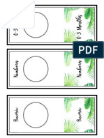 Nursery Closet Dividers Tropical