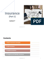 Lecture 7 - Life Insurance PDF