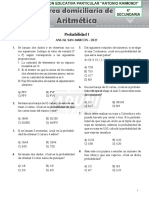 4° ARIT - Practica Domiciliaria Probabilidad I