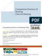 Competitive Divisions of Banking Today